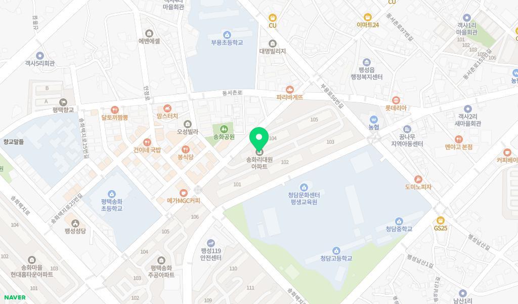 대원좋은친구들어린이집 위치 지도