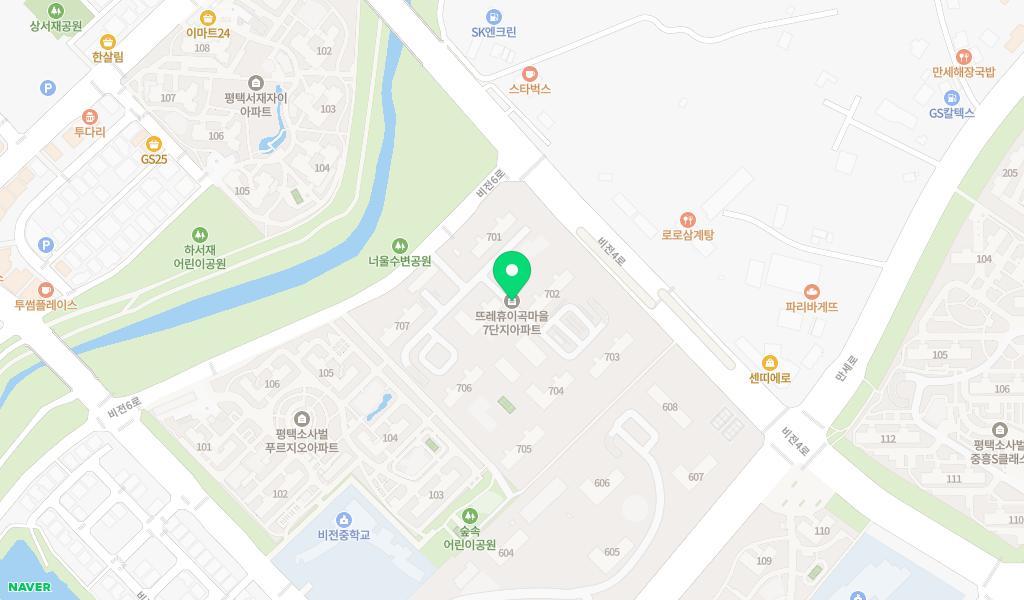 뜨레어린이집 위치 지도