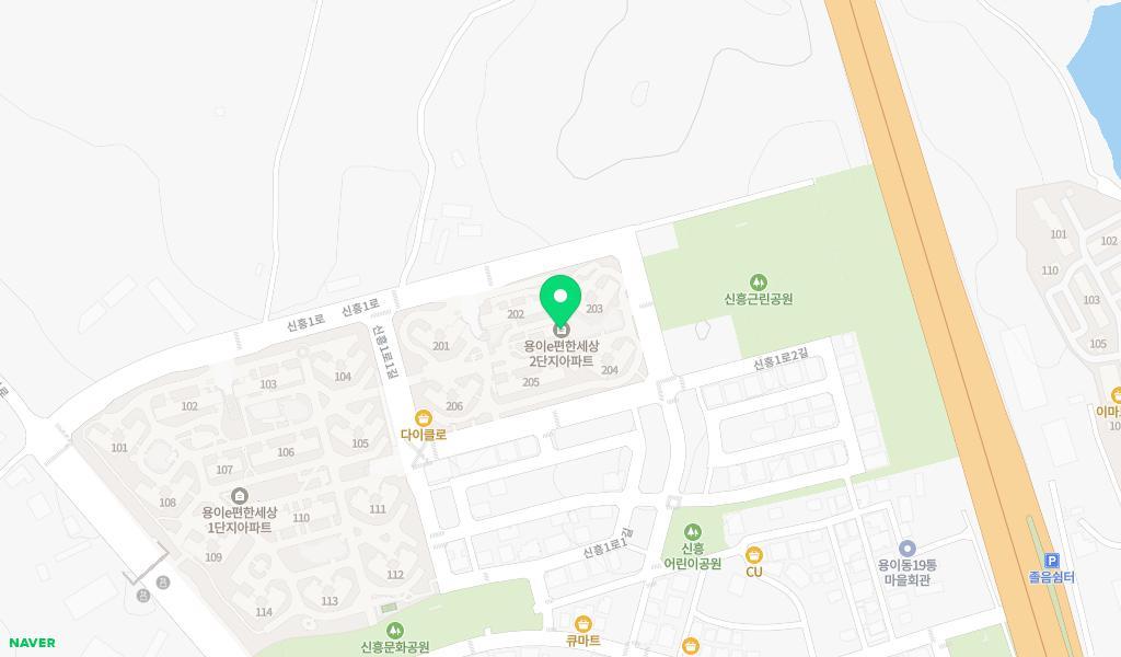 시립이편한2단지어린이집 위치 지도