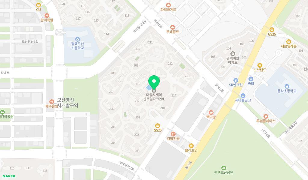 더샵키즈 어린이집 위치 지도