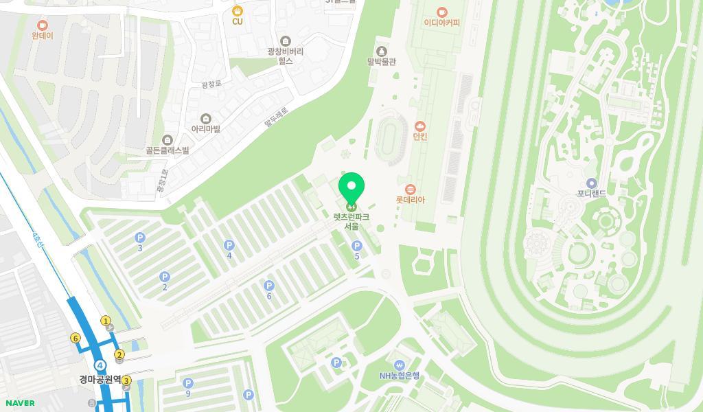 한국마사회 새솔어린이집 위치 지도