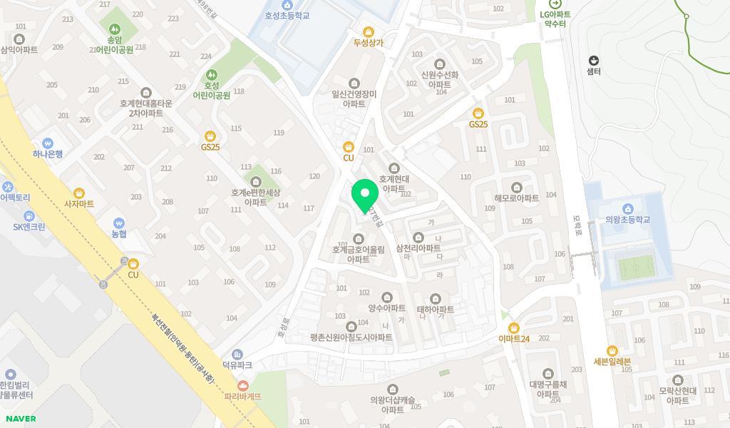 호성어린이집 위치 지도