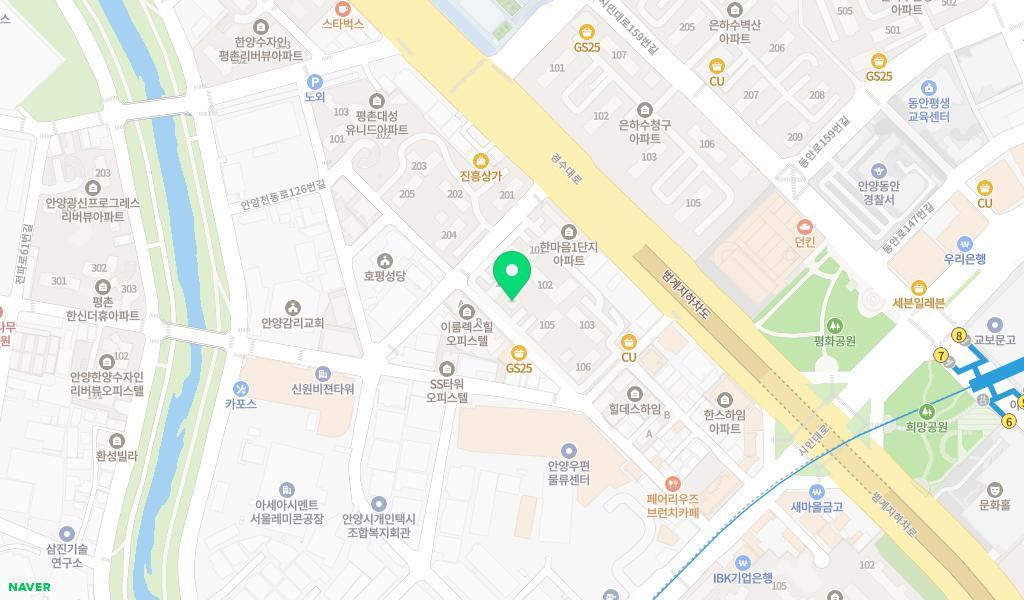 임광어린이집 위치 지도