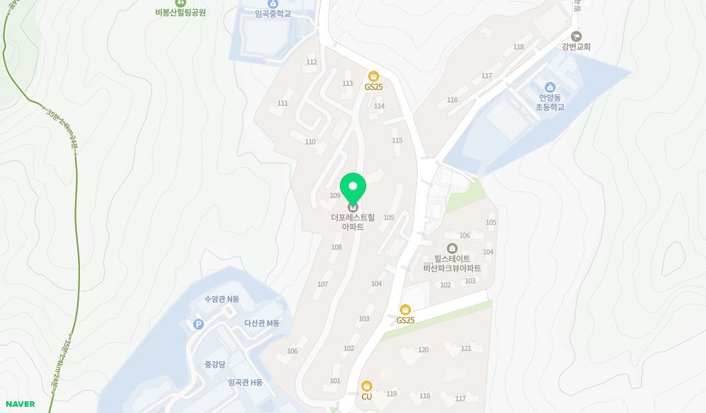 삐아제어린이집 위치 지도