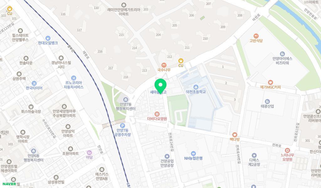 점프어린이집 위치 지도