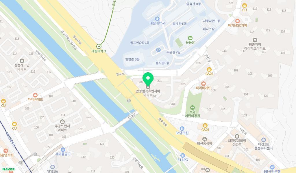 휴먼시아 어린이집 위치 지도