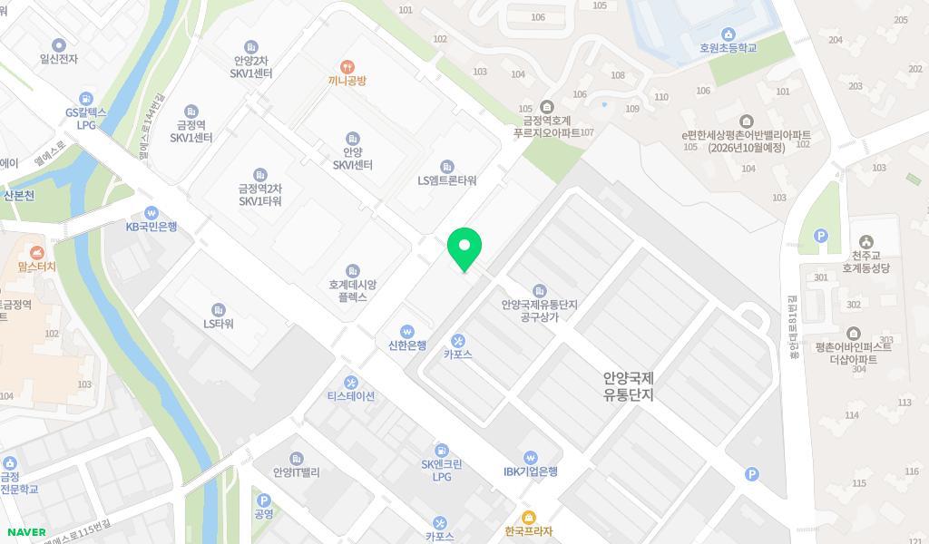 LS어린이집 위치 지도