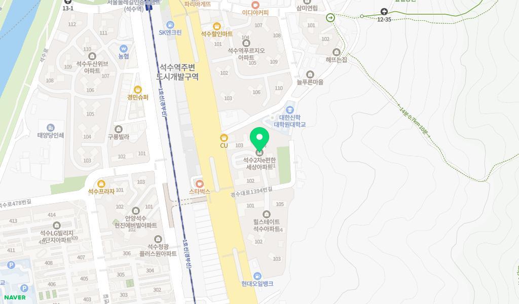 온새미로어린이집 위치 지도