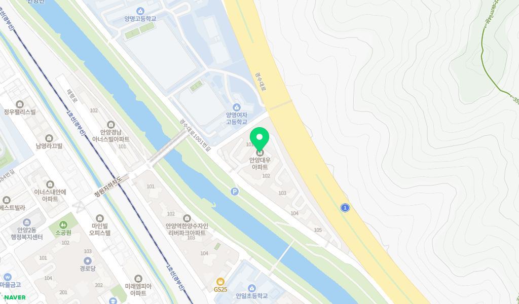 대우사랑샘어린이집 위치 지도