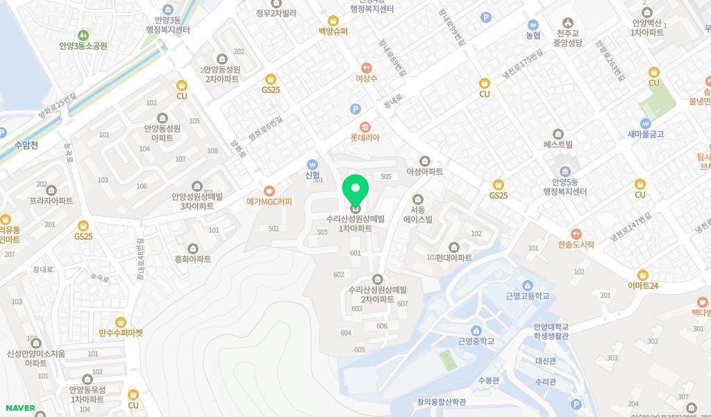 새소망어린이집 위치 지도