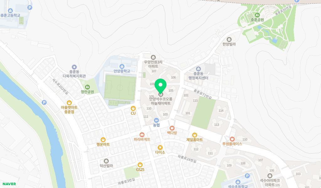 예쁜햇살어린이집 위치 지도