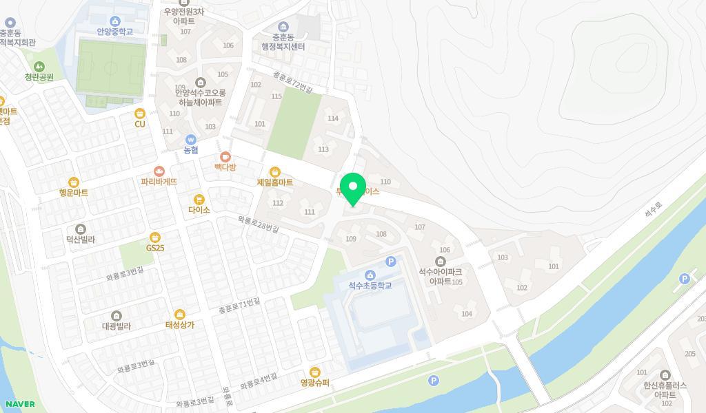 아이파크자연어린이집 위치 지도