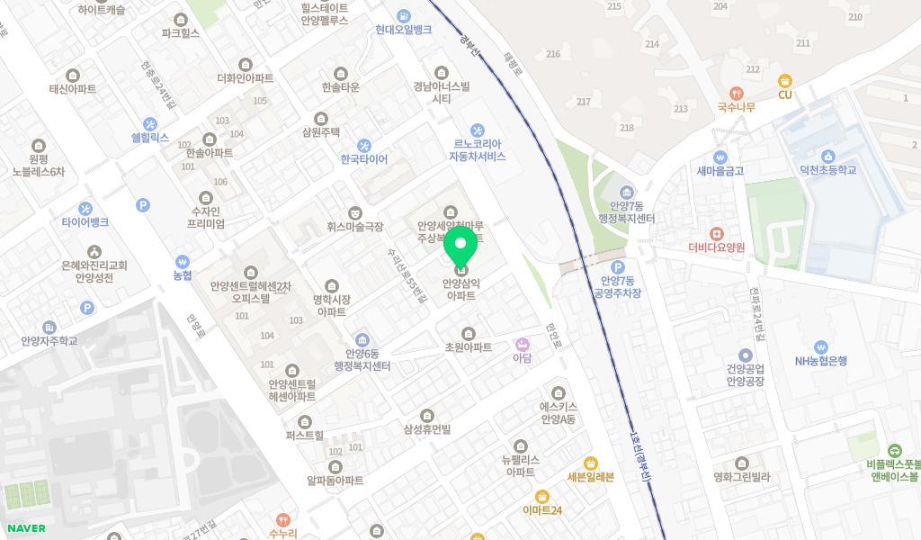 해랑어린이집 위치 지도