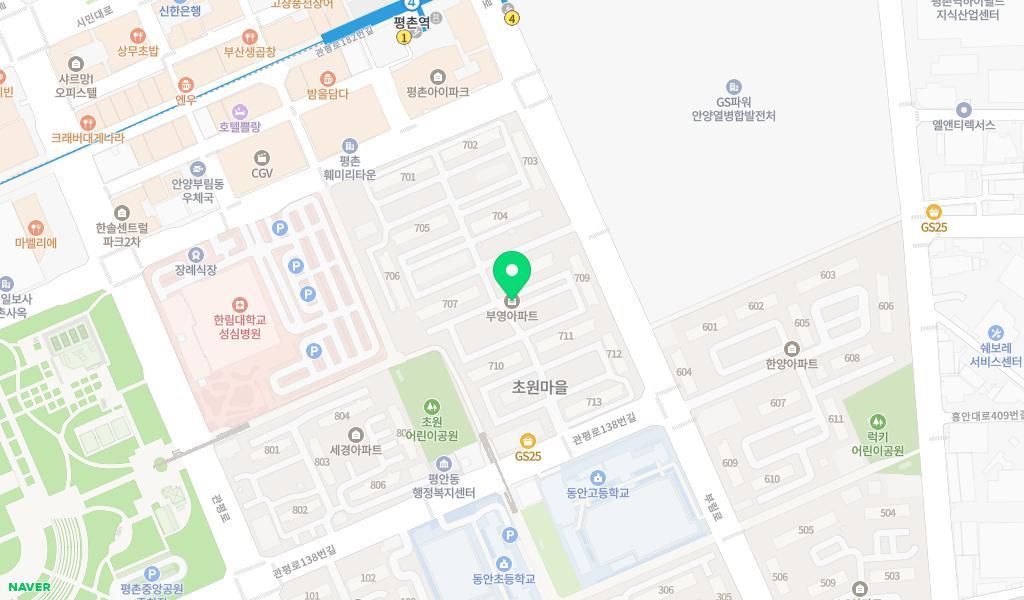 꿈동이어린이집 위치 지도