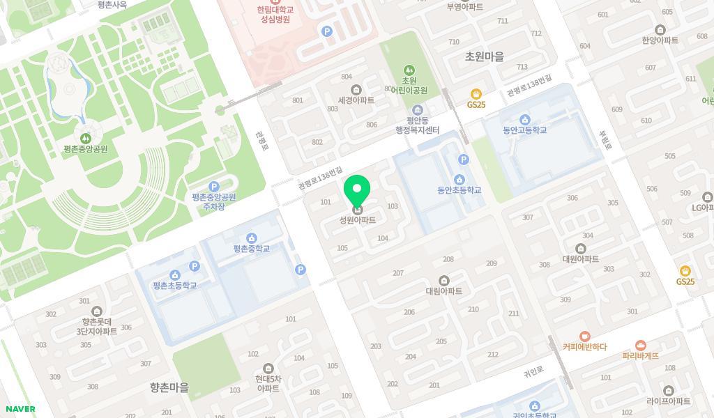 사임당어린이집 위치 지도