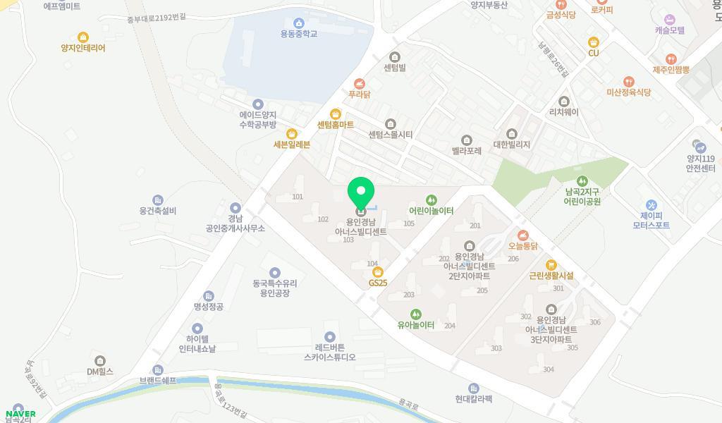 시립행복숲어린이집 위치 지도