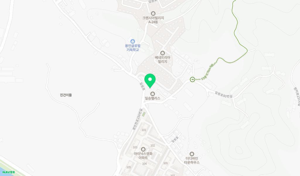 푸른꿈어린이집 위치 지도