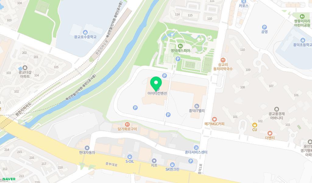 흥덕IT밸리어린이집 위치 지도