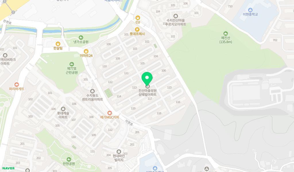 송화프렌드어린이집 위치 지도