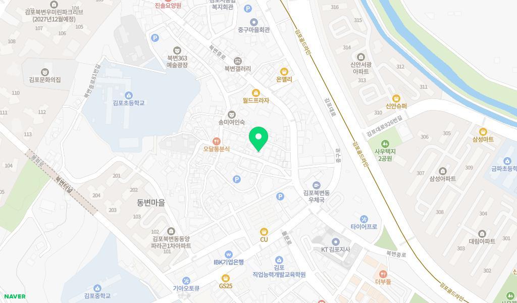 사랑뜰어린이집 위치 지도