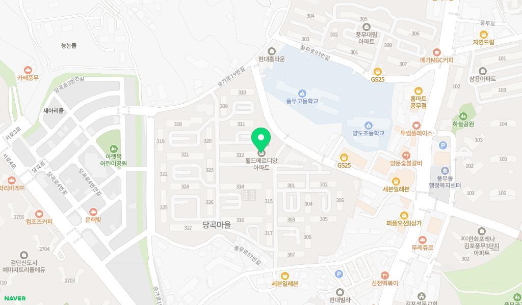 꿈동이어린이집 위치 지도