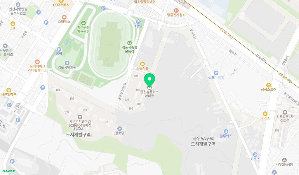 아이랑어린이집 위치 지도