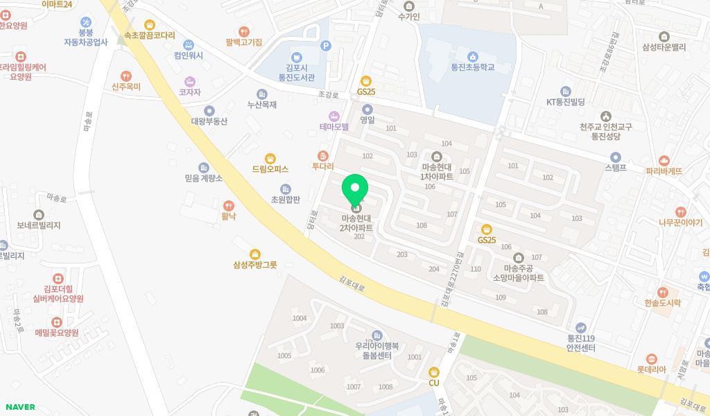 팅커벨어린이집 위치 지도