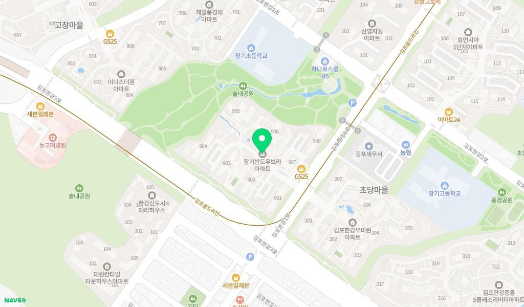 사랑숲어린이집 위치 지도