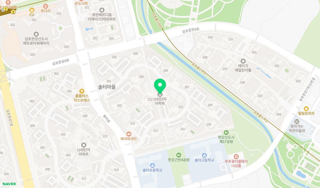 토리어린이집 위치 지도