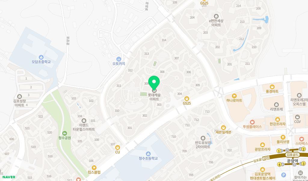 롯데키즈스토리어린이집 위치 지도