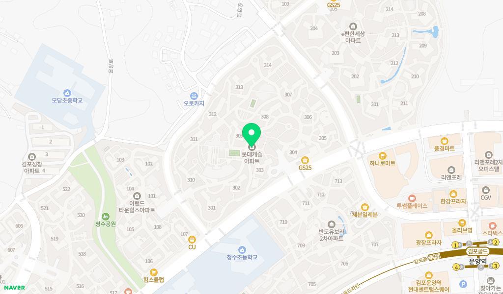 롯데아이사랑어린이집 위치 지도