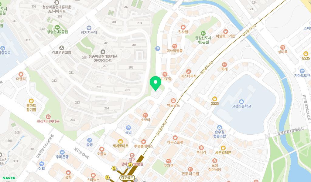 시립희망어린이집 위치 지도