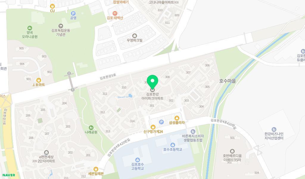 아이파크어린이집 위치 지도