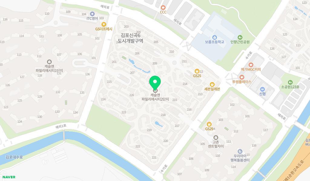 시립보름어린이집 위치 지도