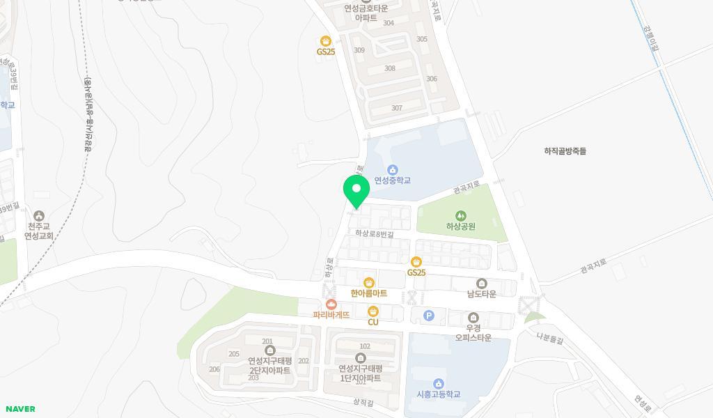 에이스어린이집 위치 지도