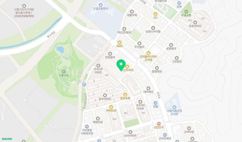 사회복지법인 거모어린이집 위치 지도
