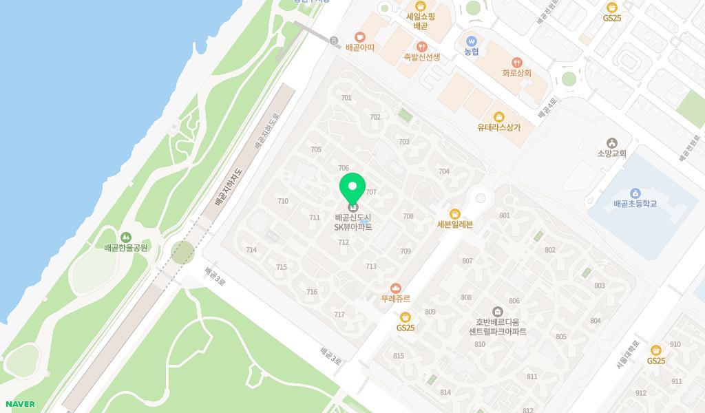 사과나무어린이집 위치 지도