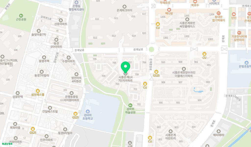 시립은계7단지어린이집 위치 지도