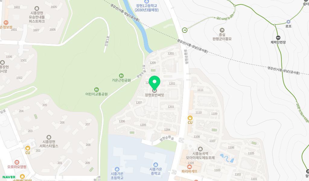 호반아이조아어린이집 위치 지도