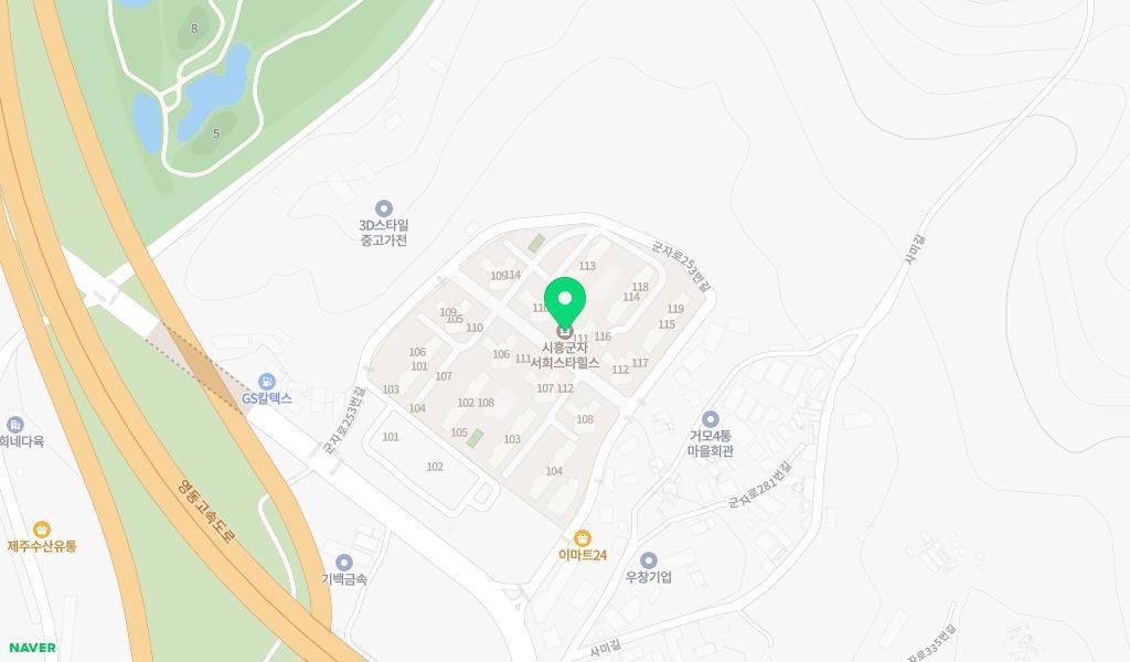 하은별어린이집 위치 지도