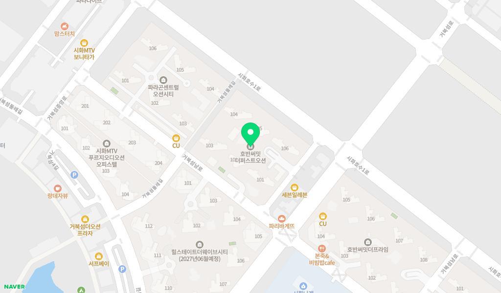 시립호반더퍼스트어린이집 위치 지도
