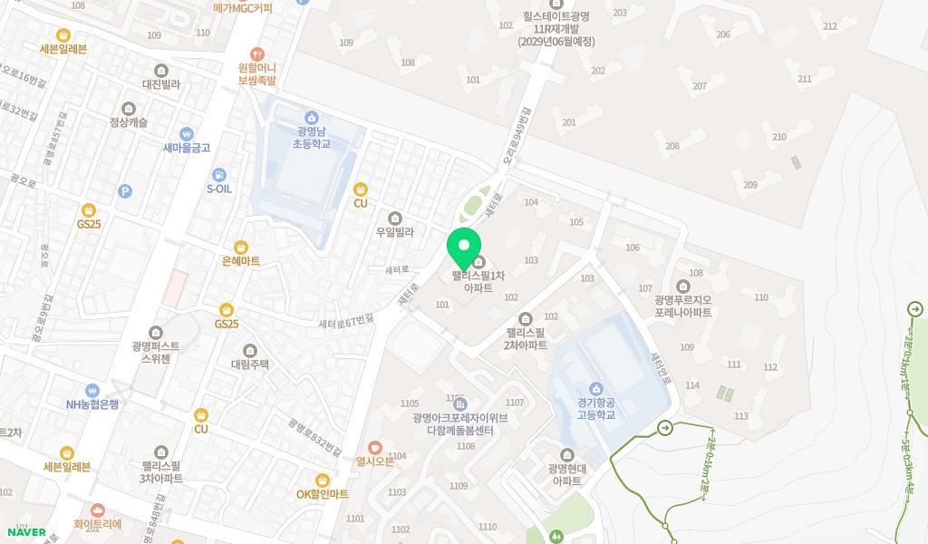 엄마어린이집 위치 지도
