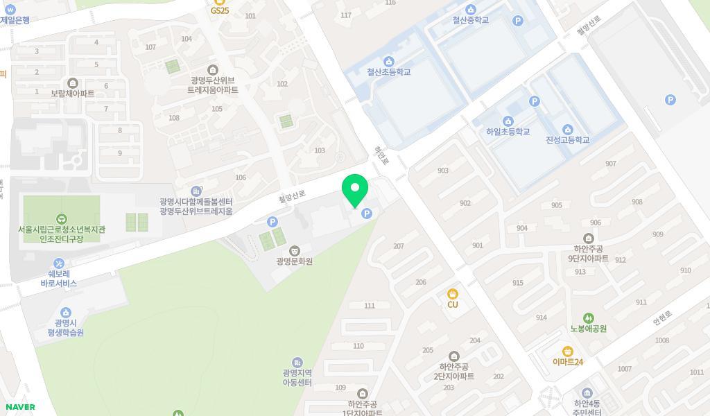 시립푸른어린이집 위치 지도