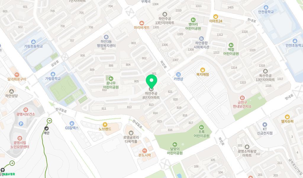 행복한어린이집 위치 지도