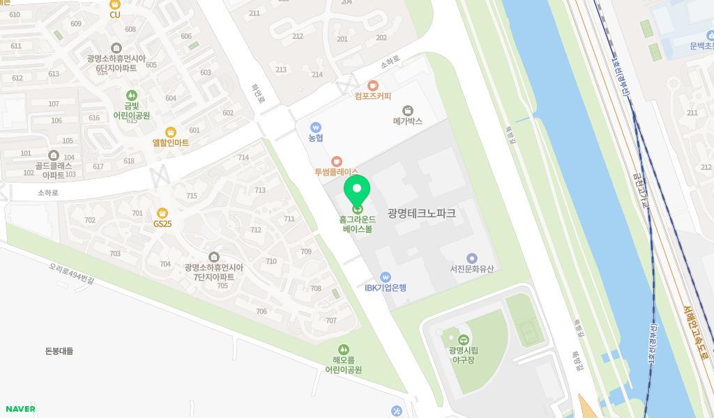 시립SK테크노파크어린이집 위치 지도