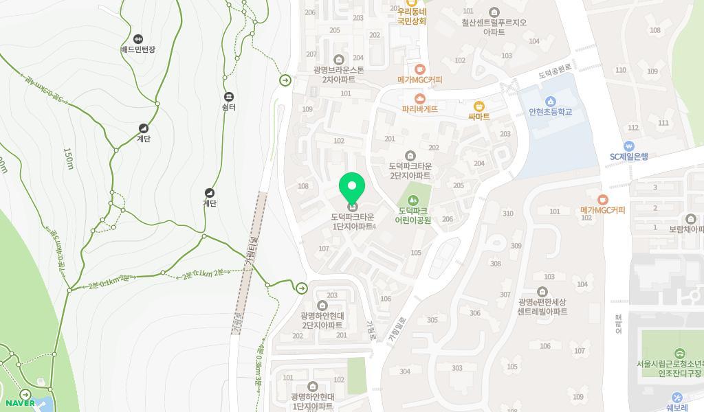 도덕파크어린이집 위치 지도