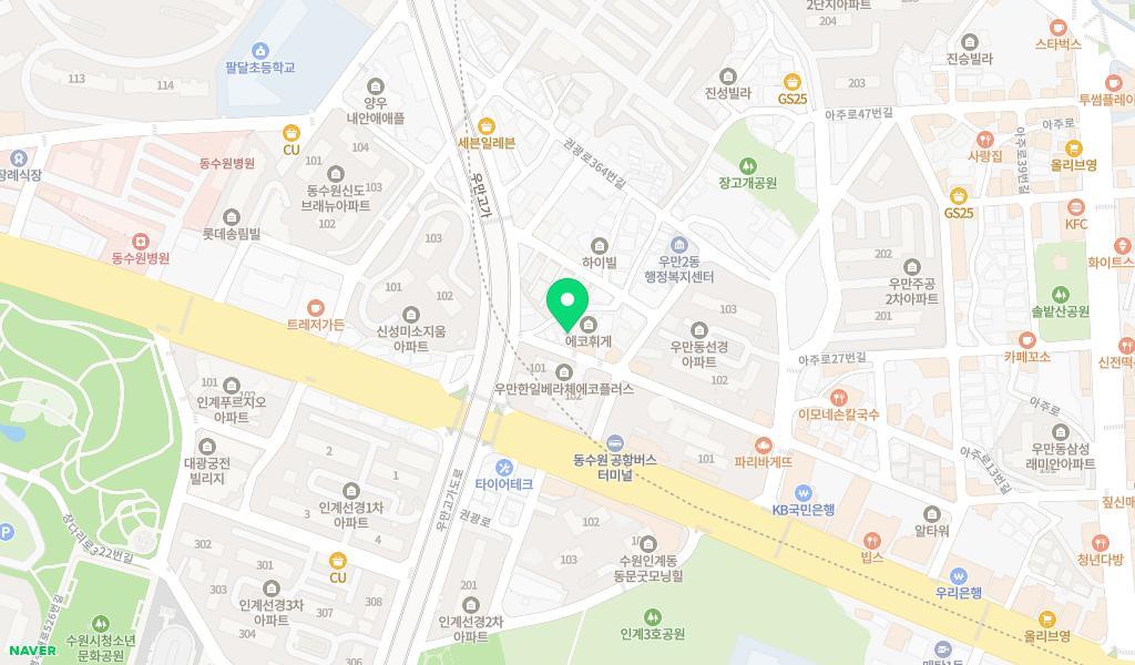 산돌어린이집 위치 지도