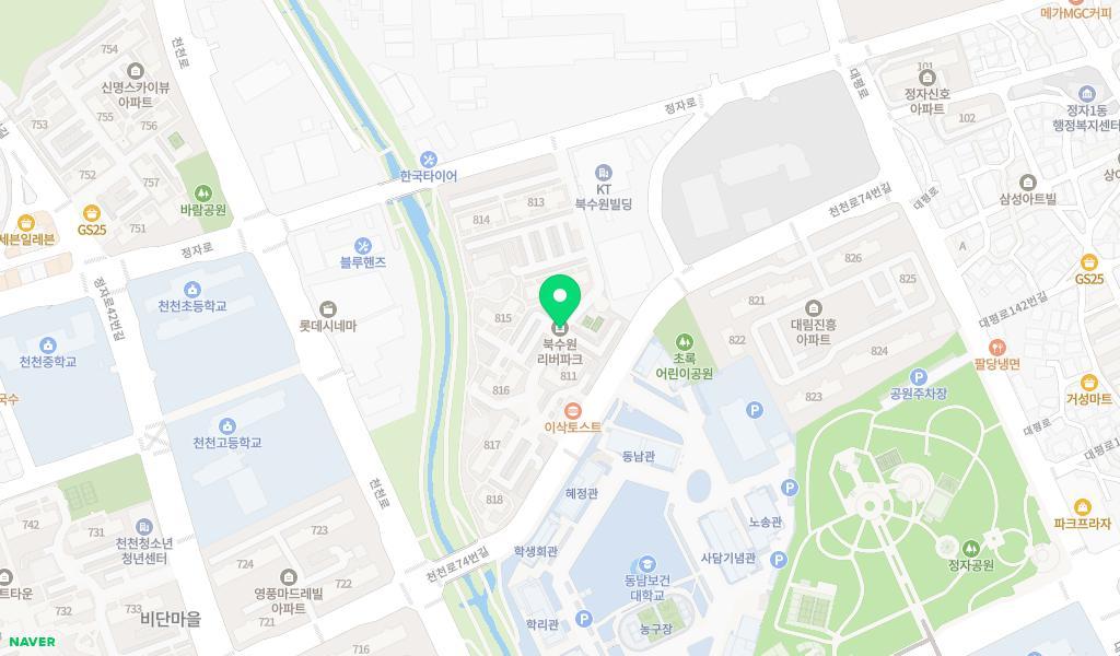 기쁨아이어린이집 위치 지도