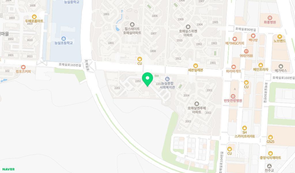 시립능실22단지어린이집 위치 지도