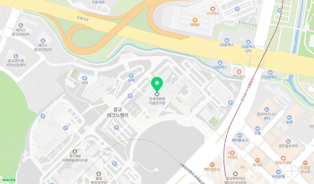 광교키즈드림어린이집 위치 지도